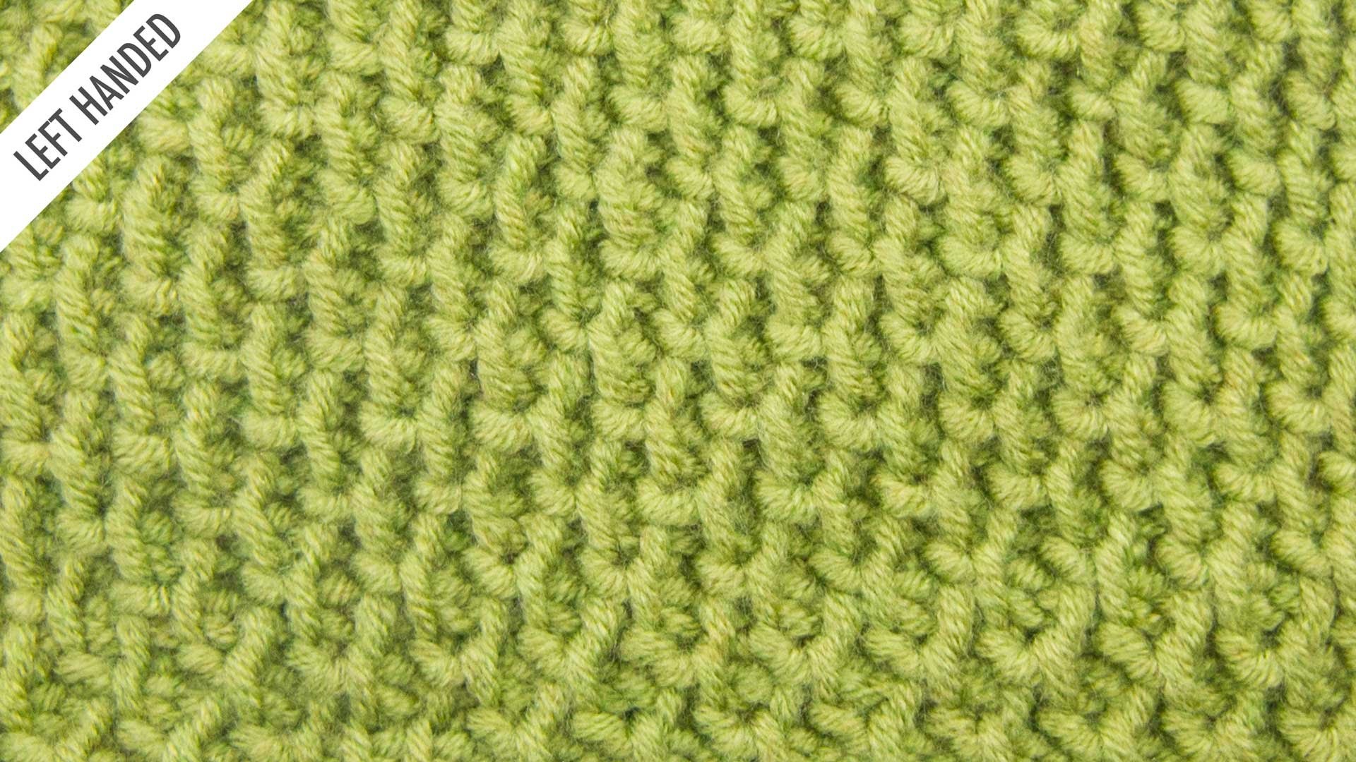 The Tire Tread Stitch:: Tunisian Crochet Stitch #11 :: Left Handed, My ...