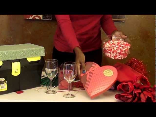 Valentines sex basket