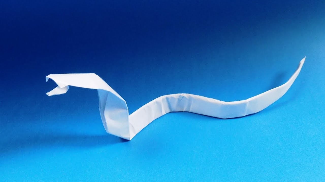 How To Make A Paper Snake Origami Snake