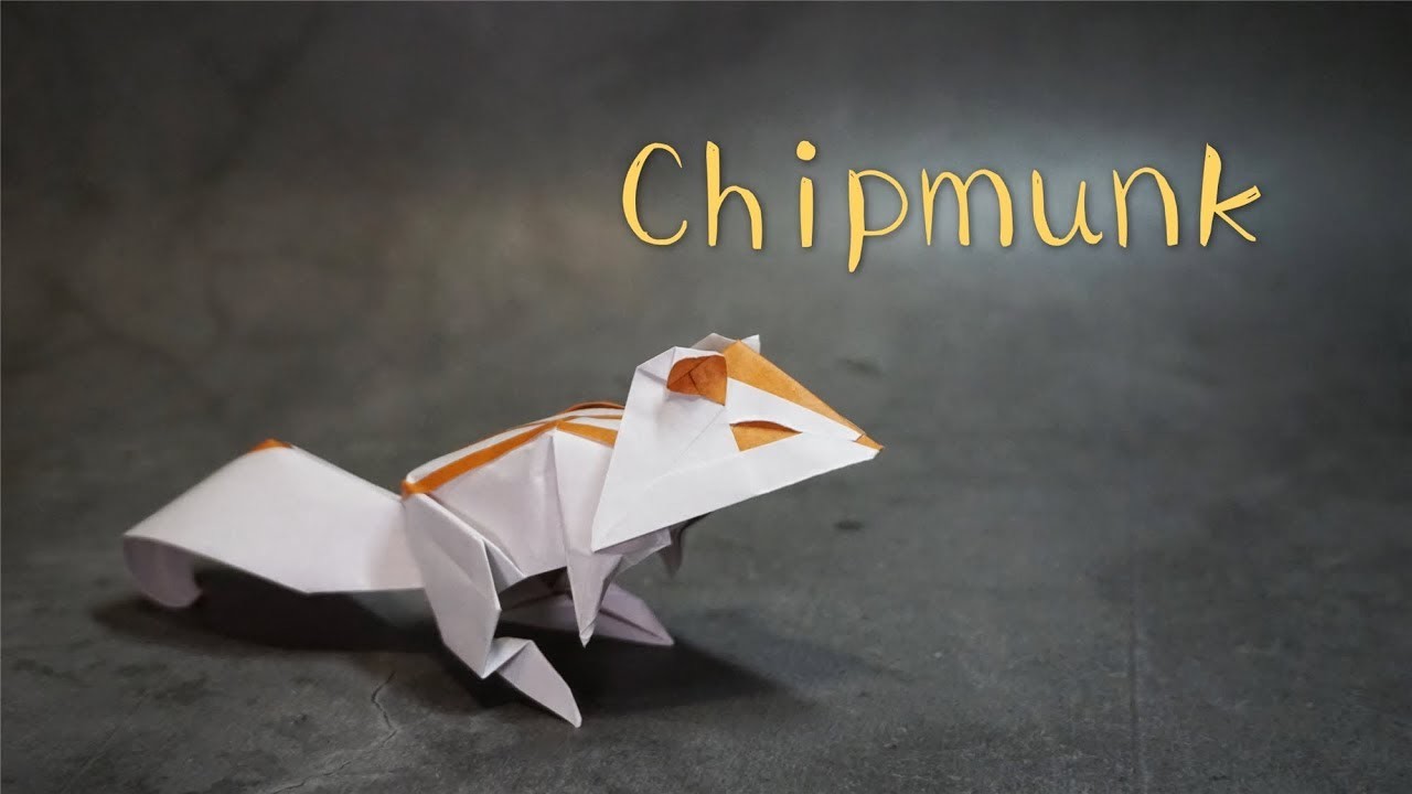 Origami Tutorial Chipmunk Kyohei Katsuta Hello Malinda