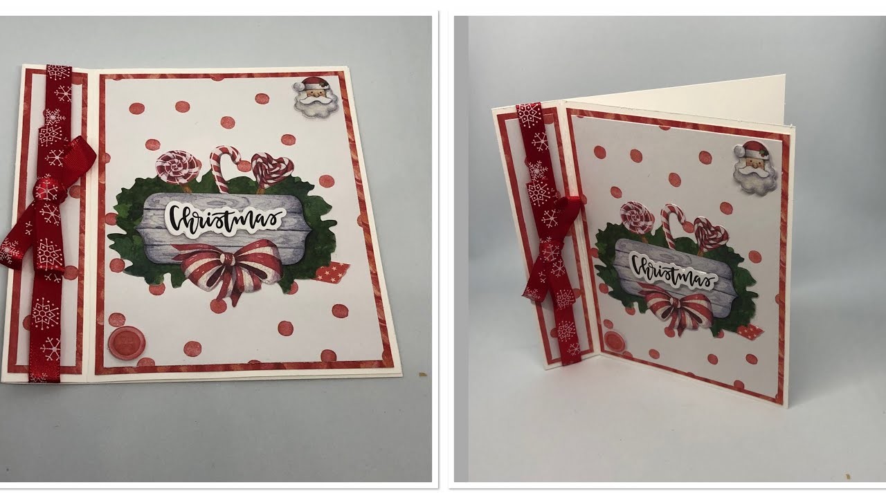 TUTO CARTE Livre Simple Et Originale Noel