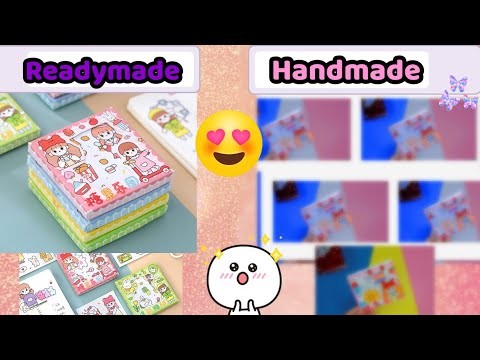 Diy Cute Sticker Box Set Easy Cute Kawai Stickers Set No Sticker Paper