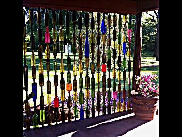 How to Make a Special Bottle Fence, My Crafts and DIY Projects