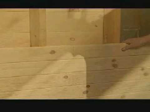 How To Install Yellow Pine Log Cabin Siding