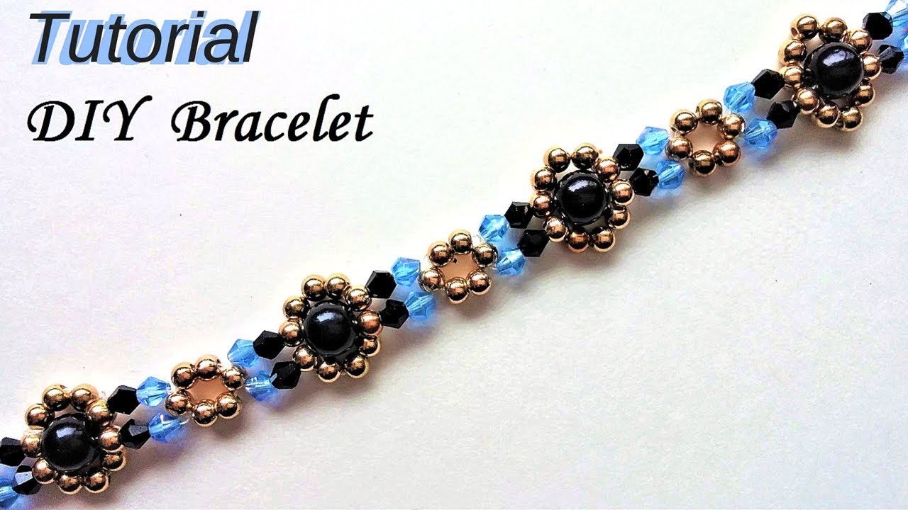 Beading Tutorial Diy Elegant Bracelet