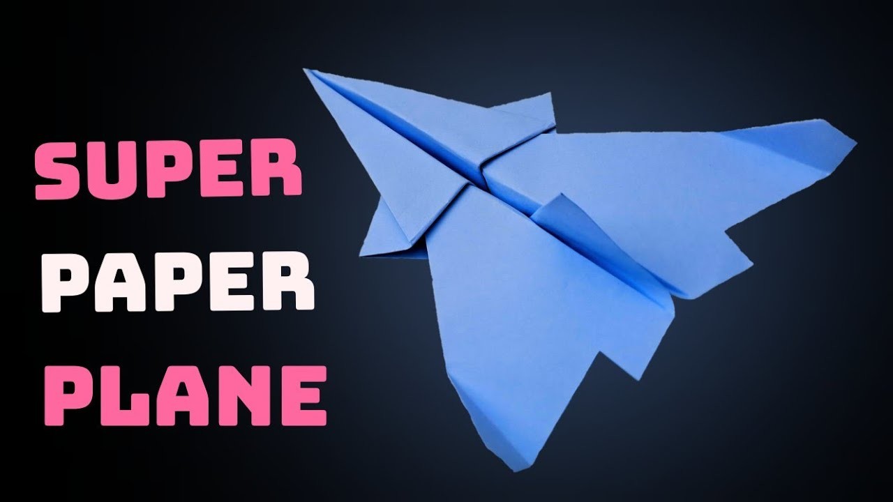 Kağıttan Uçak Yapımı Paper Airplane