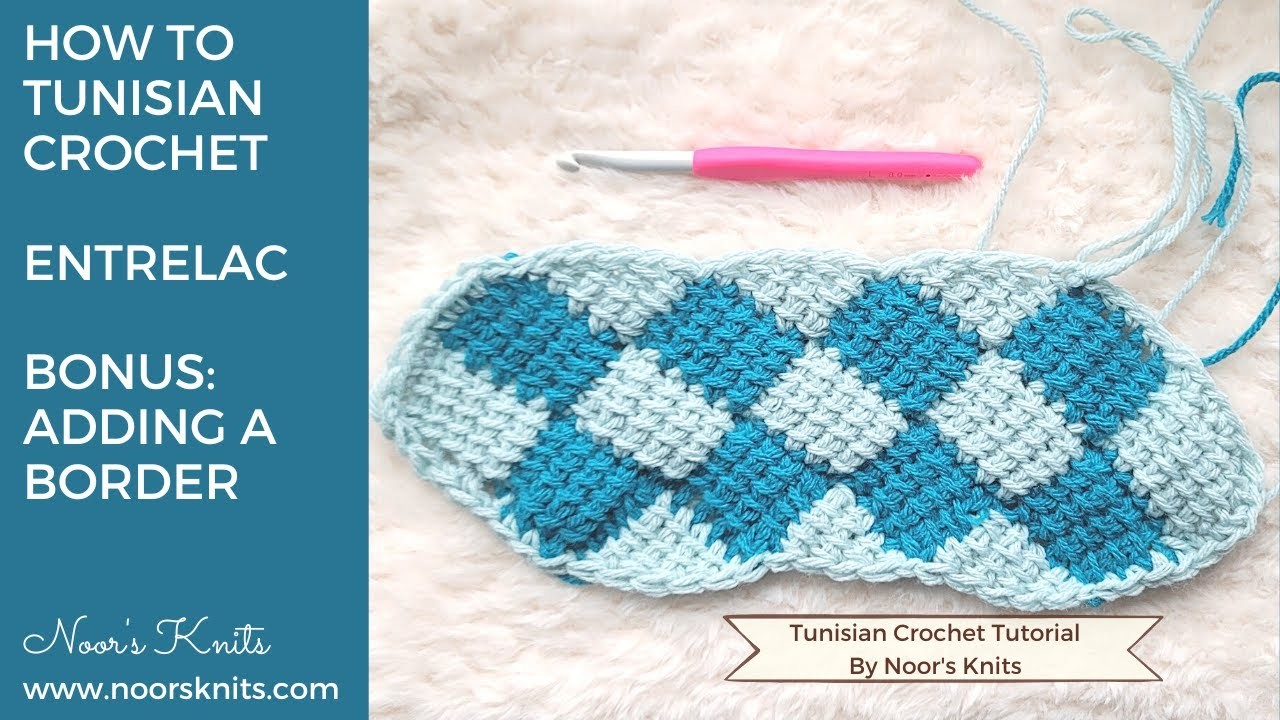 How To Tunisian Crochet Entrelac Entrelac Crochet Tutorial Crochet