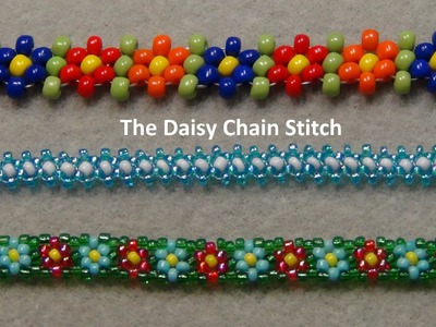 Beaded Daisy Chain Stitch Tutorial
