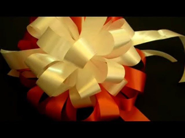 Beautiful Ribbon Bow Gift Tutorial