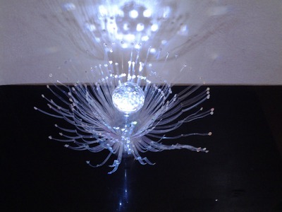 Best Out of Waste Plastic bottles transformed to Crystal clear show piece