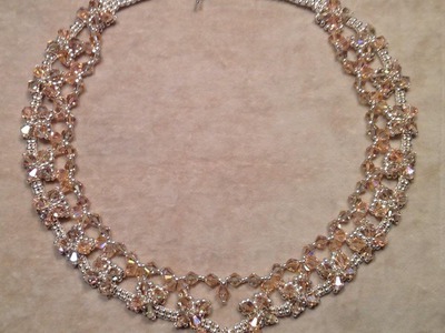 Classic Crystal Necklace Tutorial