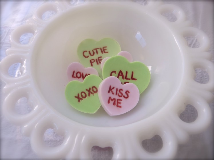 Conversation Heart Soap: Valentine's Day DIYs