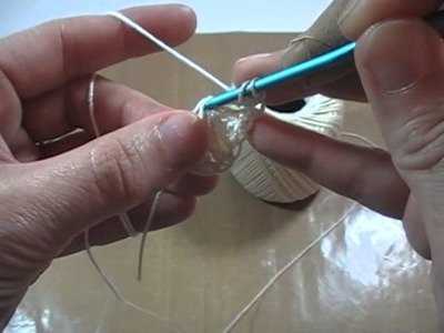 Crochet Applique Series Vid #2 (Heart- w.o magic circle technique)