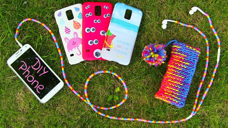 DIY 10 Easy Phone Projects. DIY Phone (Case, Pouch & More)