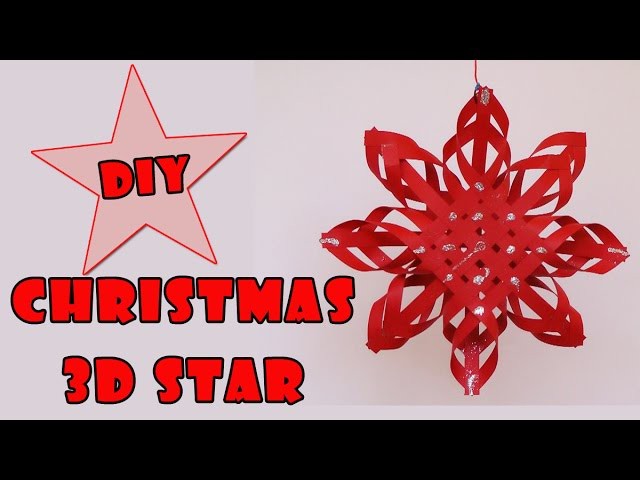 DIY christmas crafts   - Christmas 3D star
