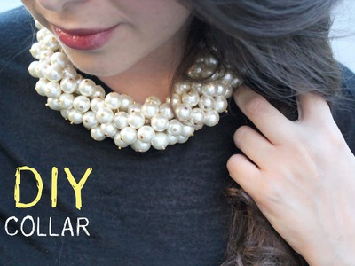 DIY Collar de perlas inspiración Chanel. DIY Pearl Necklace