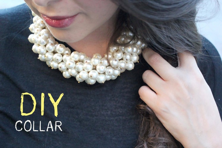 DIY Collar de perlas inspiración Chanel. DIY Pearl Necklace