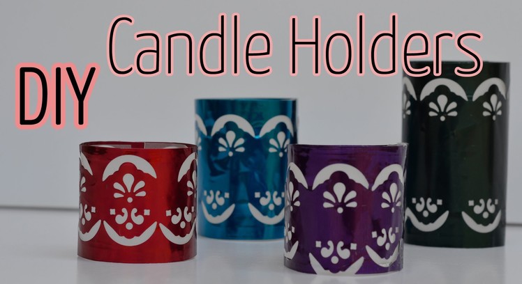 DIY Crafts : Candle holder