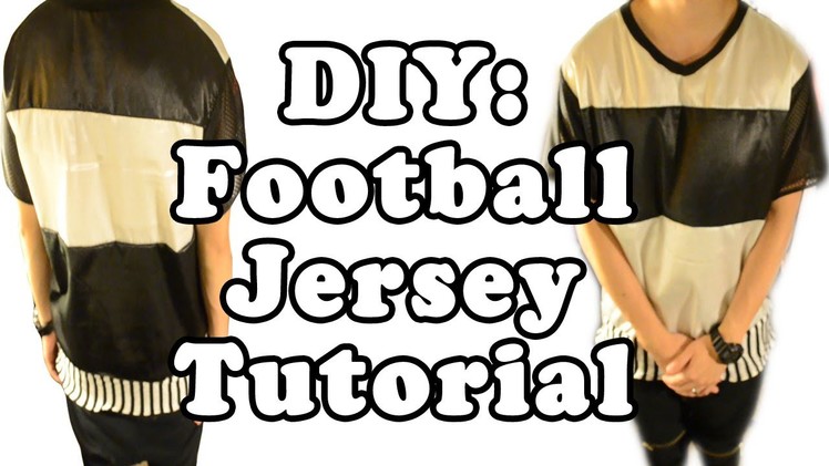 DIY: Football Jersey Tutorial