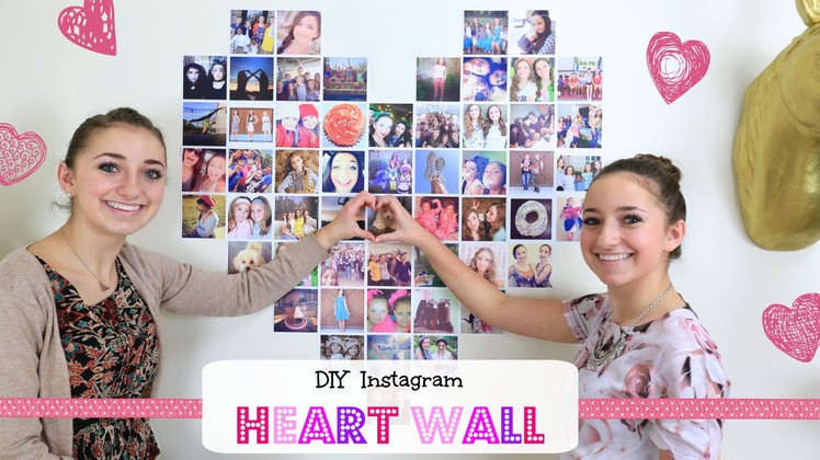 DIY Instagram Heart Wall | Valentine's Day Ideas
