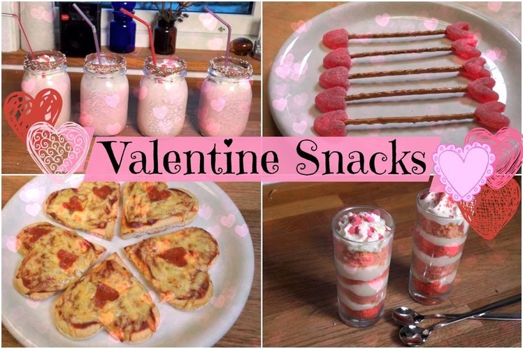 DIY Quick, Easy and Tasty Valentine's Day Snacks