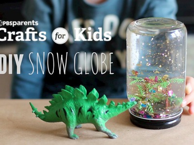 DIY Snow Globe | Crafts for Kids | PBS Parents