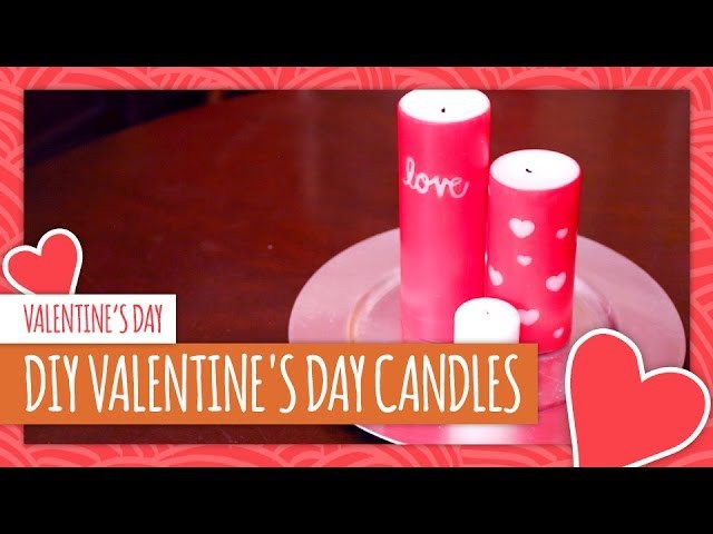 DIY Valentine's Day Candles - HGTV Handmade