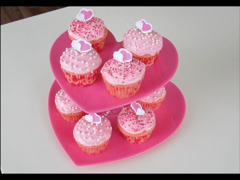 DIY Valentine's Day Decor  - DIY Cupcake Stand