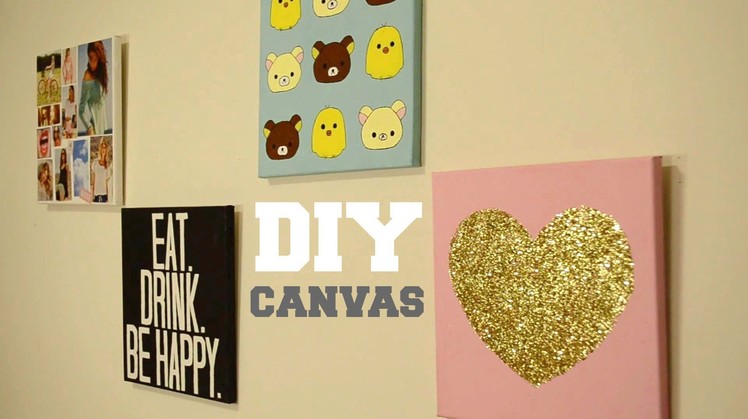 ✂ DIY Wall Decor: Custom Canvas