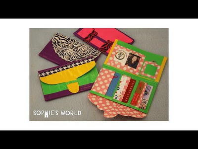 Duct Tape Ladies Wallet|Sophie's World