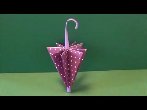 梅雨 傘 折り紙rainy Season Umbrella Origami