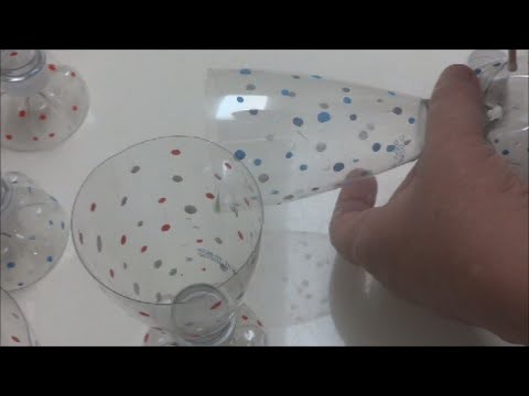 Easy Recycled Crafts for Kids: Set of Glassware in 5 min Бокалы из Пэт Бутылок за 5 мин
