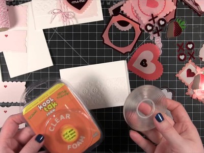 Easy Valentine's Day Cards with Martha Stewart Crafts products