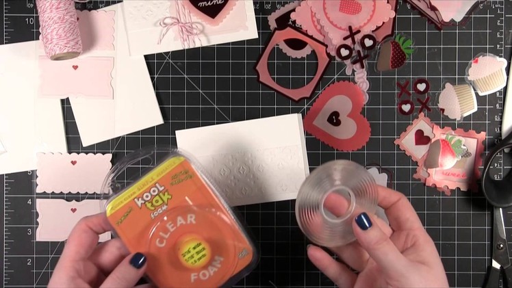 Easy Valentine's Day Cards with Martha Stewart Crafts products
