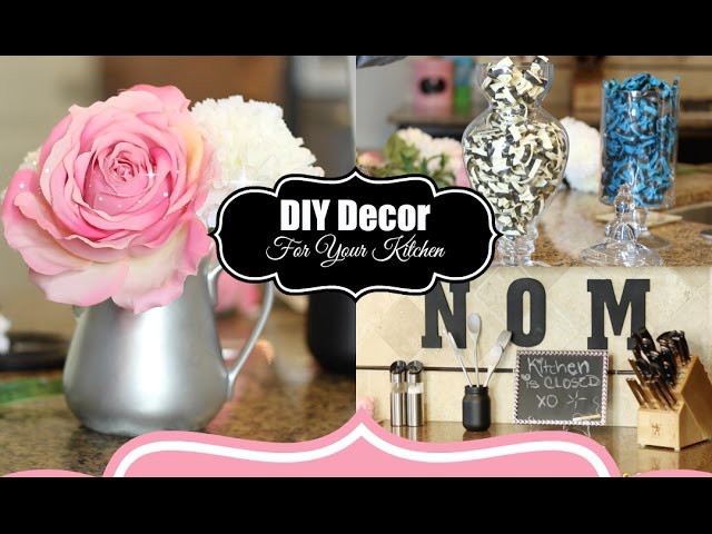 Fun and Easy DIY Decor For Your Kitchen - Collab with Vasseur Beauty - MissLizHeart