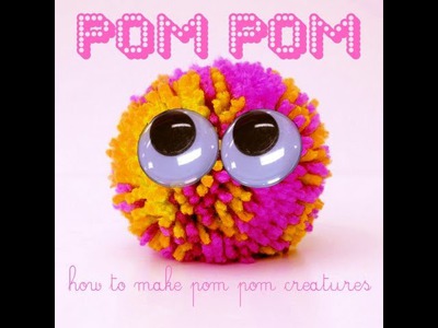 Fun KiDS craft : How to make a pompom!