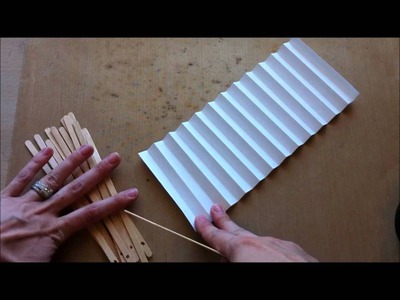 Handmade Paper Fan ~ Tutorial ~