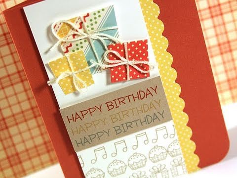 Happy Birthday - Make a Card Monday #136