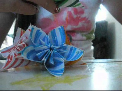 How make to an Origami Flower Ball