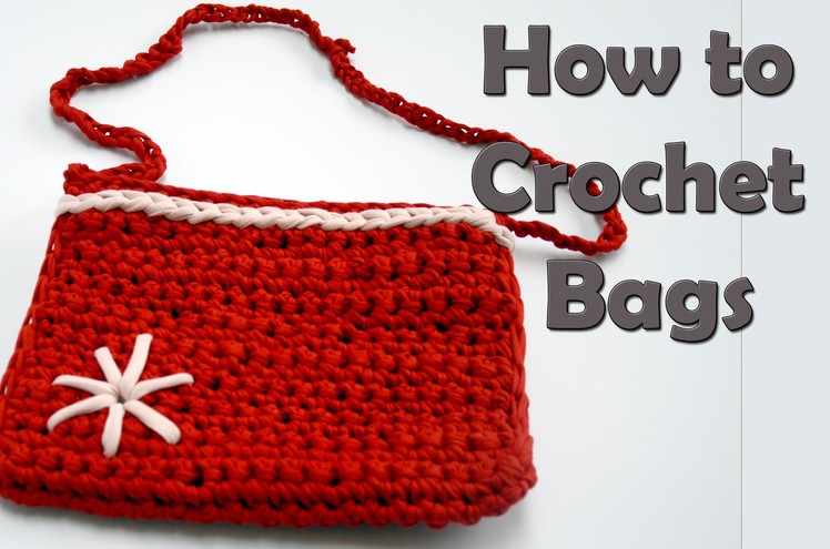 How to Crochet Bags  DIY