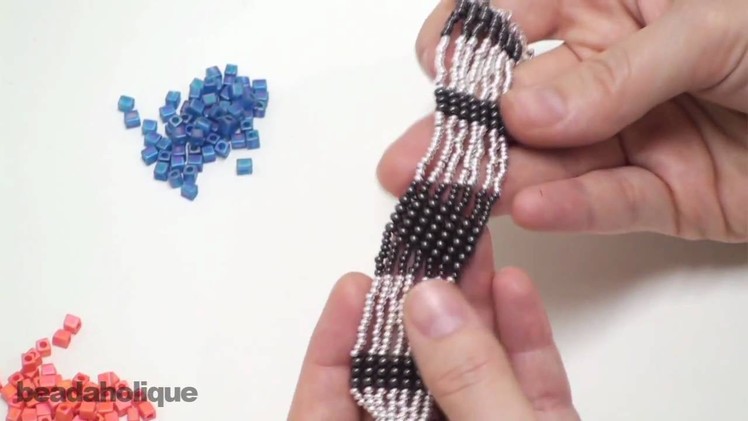 How to Do Square Stitch Bead Weaving