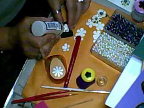 How to make 3 different Flowers using ONE type of punch - Jennings644