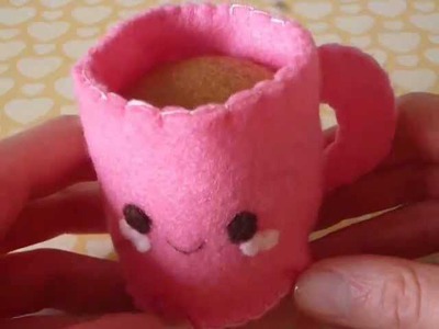 How to Make a Cute Coffee Mug From Felt