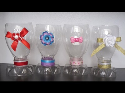 How to make a decorative cup with a recycled plastic bottle - Recycling - EP