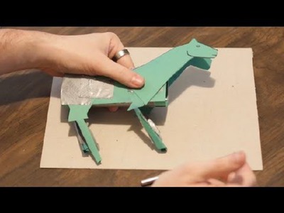 How to Make a Paper Horse : Paper Crafts
