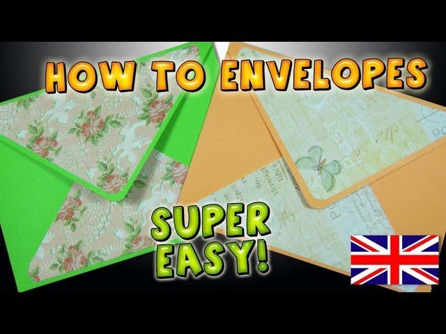 How to Make an Envelope Easy Papercraft DIY Crafts Ideas How to Make a Paper Envelope Kawaii Mathie