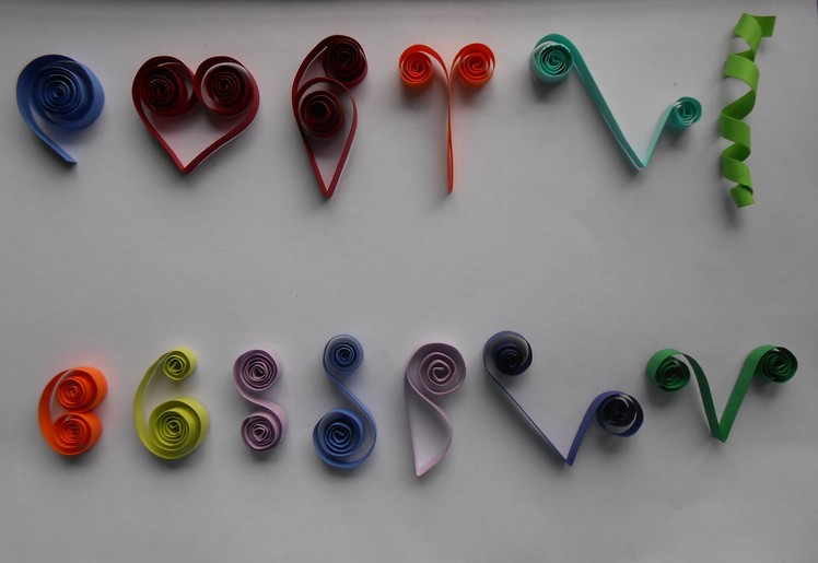 How to Make Basic Quilling Scrolls - Tutorial Part 2 for Beginners