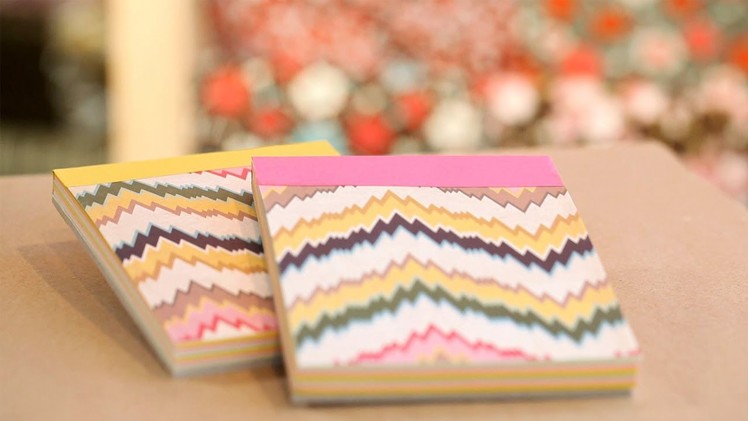 How to Make DIY Paper Notepads || KIN DIY