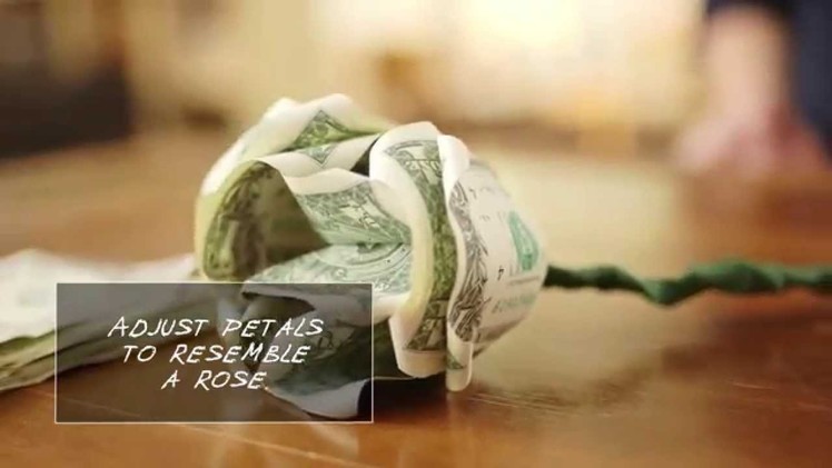 How to Make Flowers out of Dollar Bills