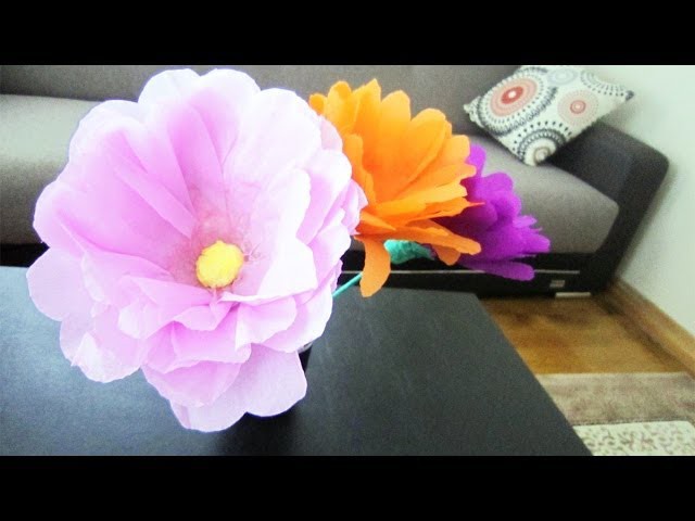 How to make giant flowers using plastic bottles  - Recycling - EP